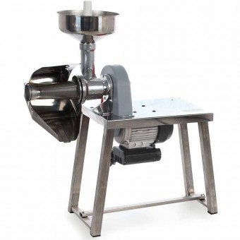 Agrieuro 103103 Storcator electric de rosii cu banc de lucru, Agrieuro AE-SM5 INOX , 600 W, 370 Kg/h, nr 5, motor cu inductie