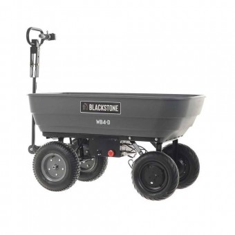 Agrieuro 112611 Carucior electric pentru gradina/depozit Blackstone WB4, 500W, 7km/h, 150Kg