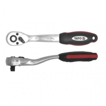 Antrenor cu clichet curbat 1/4, 145mm, Yato YT-0316