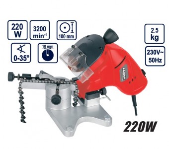 Aparat de ascutit lant drujba 220W, Raider RD-CSS01
