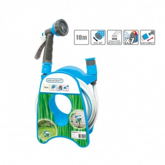 Aquacraft SK-256734 Furtun pe tambur cu derulator Aquacraft Premium 990490, conexiune 3/8, lungime 10 m