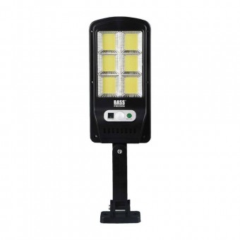 BASS Polska BS-5921 Lampa solara pentru iluminat stradal Bass Polska, Lumina rece, IP65, telecomanda, senzor miscare, 160W