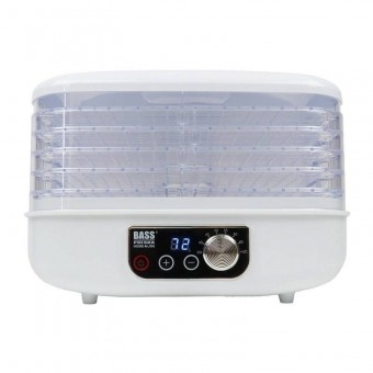 BASS Polska BS-BH10602 Deshidrator fructe si legume, plante, flori, Bass BS-BH10602, 5 tavi, design modern 250W