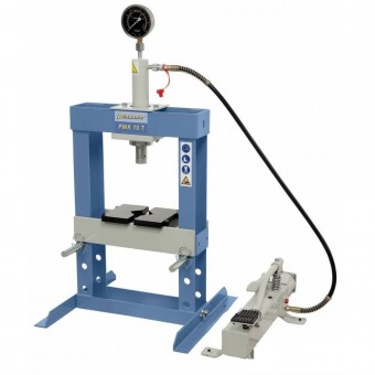 Bernardo 06-1713 Presa de atelier pneumatica, 10 tone, PWK 10 T, Bernardo