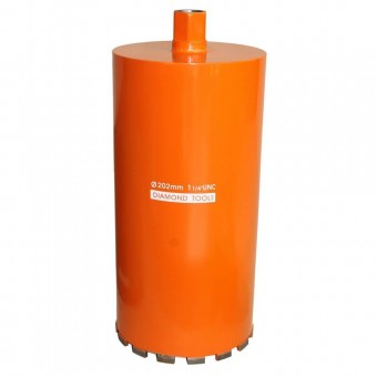 Bisonte 202×400 Carota pentru beton diamantata 202×400 mm, prindere 1 ¼” UNC