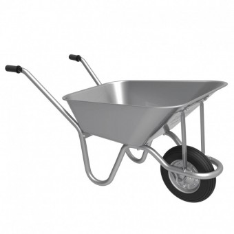 Bisonte BT1009282 Roaba cuva galvanizata 70 l pentru constructii