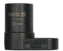 Cheie tubulara pentru sonda lambda 22mm, Yato YT-1753
