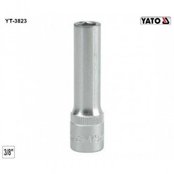Cheie tubulara hexagonala de impact 3/8, 9mm, Yato YT-3823