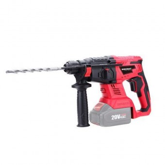 Ciocan rotopercutor cu acumulator Worcraft CRH S20LiB, 20V, SDS+, 2.8J, Li-Ion