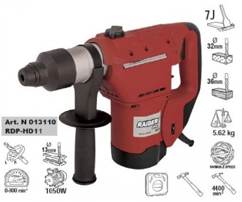 Ciocan rotopercutor RDP-HD11  1050W