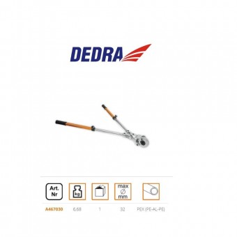 Dedra A467030 Cleste pentru sertizat tevi Pex-Al-Pex, Dedra A467030, 16-32 mm