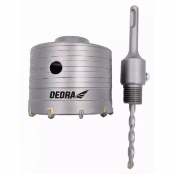 Dedra DED1507-D Carota beton cu adaptor SDS +, 100 mm, carbura Tungsten