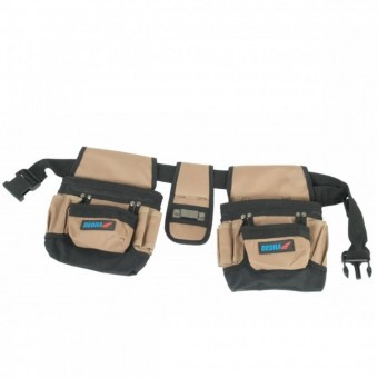 Dedra M360.056 Geanta pentru scule cu 16 buzunare Dedra M360.056, Maro