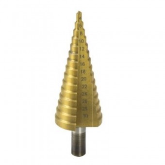 Dedra WMST0430 Burghiu in trepte pentru metal Dedra WMST0430, HSS, TiN, 4-30 mm