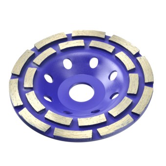 Disc diamantat dublu pentru slefuire beton 125 mm, Geko G00375