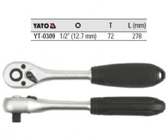 DISPOZITIV  DE PRINDERE CU CLICHET 1/2'', 278mm