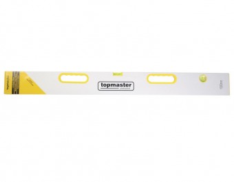 Dreptar aluminiu cu 2 nivele si maner 2500mm, TopMaster
