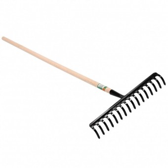 FLO 35783 Grebla traditionala Flo 35783, 16 dinti, coada lemn