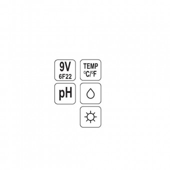 FLO 89000 Aparat multifunctional 4 in 1, Flo 89000, Ph sol, Umiditate sol, Temperatura, Intensitate lumina 