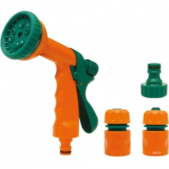 FLO 89209 Pistol pentru stropit multijet cu accesorii Flo 89209, 10 functii