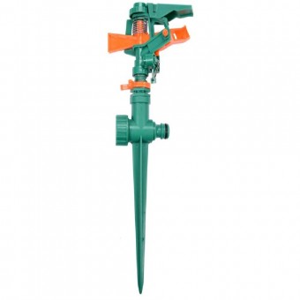 FLO 89269 Aspersor impuls din plastic, raza pulverizare 12 m