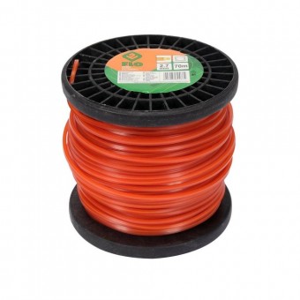 FLO 89466 Bobina cu fir nailon pentru motocoasa si trimmer, Flo, profil rotund 2.7 mm Ñ… 70 m, EXTRANYL