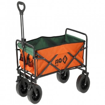 FLO 90181 Carucior pliabil pentru camping, capacitate 100kg