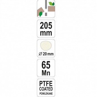 FLO 99207 Foarfeca nicovala pentru vie Flo, 205 mm
