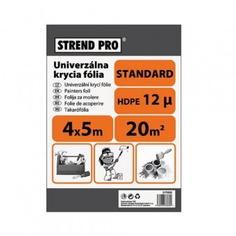 Folie protectie universala, Strend Pro dimensiune 4x12,5 m; grosime 12 μ, Standard