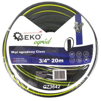 Furtun pentru gradina 3 straturi, Geko G73642, diametru 3/4, lungime 20 m