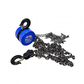 Geko G01096 Palan Manual cu lant, Geko G01096, 3 metri, 2 tone