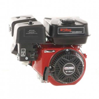 GeoTech 105892 Motor in 4 timpi pe benzina Geo Tech-Pro 212cc, 7.5 CP, ax 19 mm, orizontal