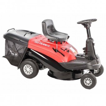 GeoTech K608410 Mini tractoras pentru gazon GeoTech, 6.7 CP 3000 rpm, Inaltime taiere 35-75 mm, Pornire electrica, 5 viteze, Diametru 61 cm