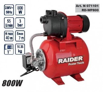 Hidrofor 800W, Raider RD-WP800