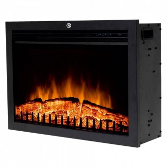 Home FKKI03 Semineu electric incorporabil Home FKKI 03, 2 trepte de putere, 2000W, programabil, telecomanda, negru