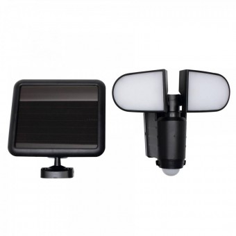 Home FLP5SOLAR Reflector LED cu baterie solara si senzor de miscare Home FLP 5 Solar, 72 x Led, 500 lm, 4500K