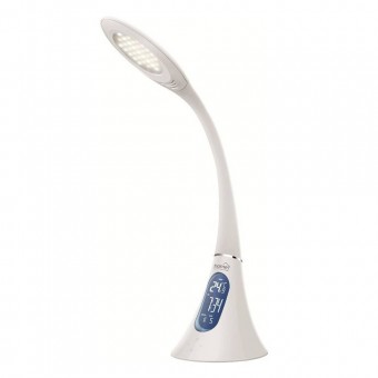 Home SO-LA 6 Lampa birou Home LA 6, alarma, termometru, calendar, ceas, brat flexibil silicon
