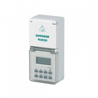 Home TD 10 Priza programabila digitala pentru exterior IP44, Home TD 10