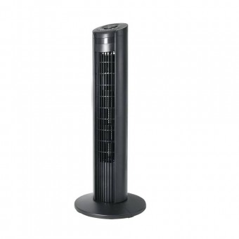Home TWFR80 Ventilator tip stalp, negru, Home TWFR80, inaltime 80 cm, putere 55 W, telecomanda