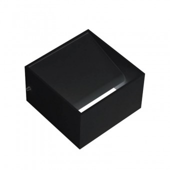 Horoz 029-007-0008/4200K-BK Aplica de perete Truva Black, COB Led, lumina naturala 4200K, 8W, 520 lm, 100-240V, Otel
