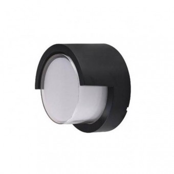 Horoz 076-019-0012/NEGRU Aplica de exterior Suga-12/RC, putere 12W, lumina neutra 4200K, 1160lm, 85-265V, IP65