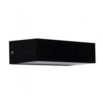 Horoz 076-037-0009/NEGRU Aplica de exterior Andiz Black, putere 9W, lumina neutra 4200K, 450lm, 100-265V, IP65