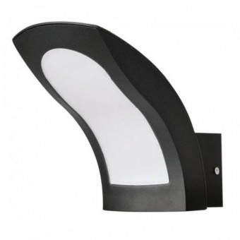 Horoz 076-040-0015/NEGRU Aplica de exterior Superb-15 Aluminiu, putere 15W, lumina neutra 4200K, 550lm, 85-265V, IP65