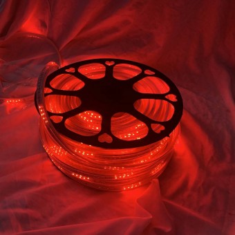 Horoz 081-009-0001-ROSU Banda led waterproof Horoz Ganj, 50 m, culoare Rosu, IP65, 180led/m, 7W/m