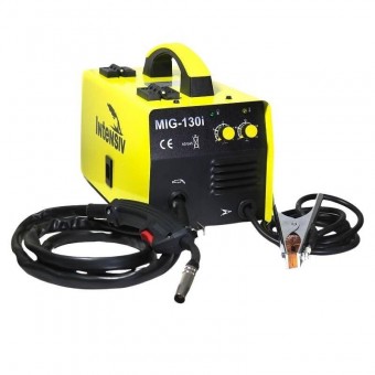 Intensiv 53174 Aparat de sudura Mig-Mag, Intensiv 130i, rola sarma 1Kg, masca sudura, perie si cabluri, 125 A