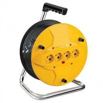 Kemot LEC-E-PS15T50 Tambur prelungitor electric 3x1.5mm 50m