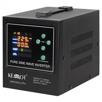 Kemot LEC-URZ3404-LFP4 Ups centrale termice sinus pur 500va/300w 12v kemot
