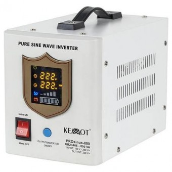 Kemot LEC-URZ3405 Ups centrale termice sinus pur 800va/500w 12v kemot