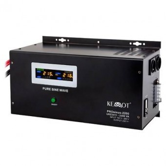 Kemot LEC-URZ3411 Ups centrale termice sinus pur 2200va/1600w 12v kemot