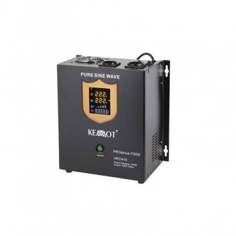 Kemot URZ3410/ UPS pentru centrale termice Kemot PROsinus-700, sinus pur, 700 W, afisaj led